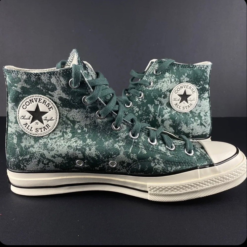 Converse Green Surface Fusion Chuck 70 High Sneakers Men's Size 9.5
